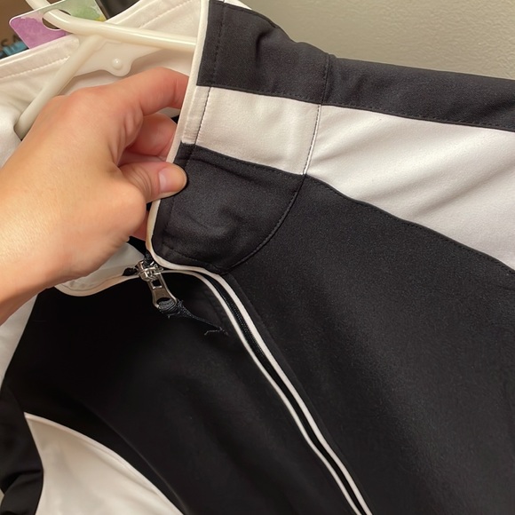 🛍️Host pick!EUC Made For Life b+w full zip jacket Sz.PM 276 - Picture 8 of 8